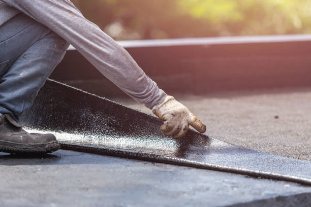 Professional Waterproofing technician working in Glenview, IL